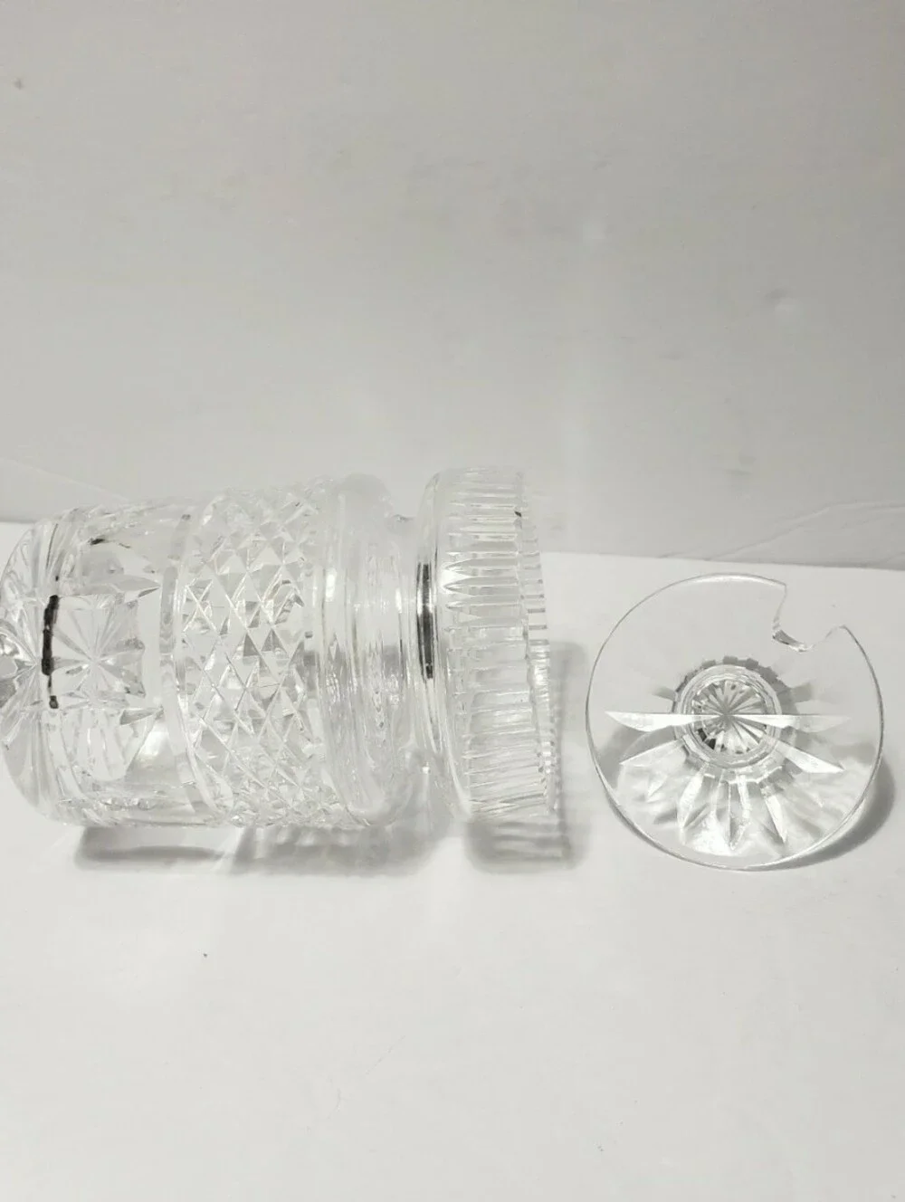 WATERFORD Crystal Jam & Honey Jar With Lid